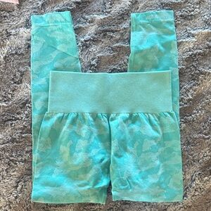 NVGTN Aqua Camouflage Leggings